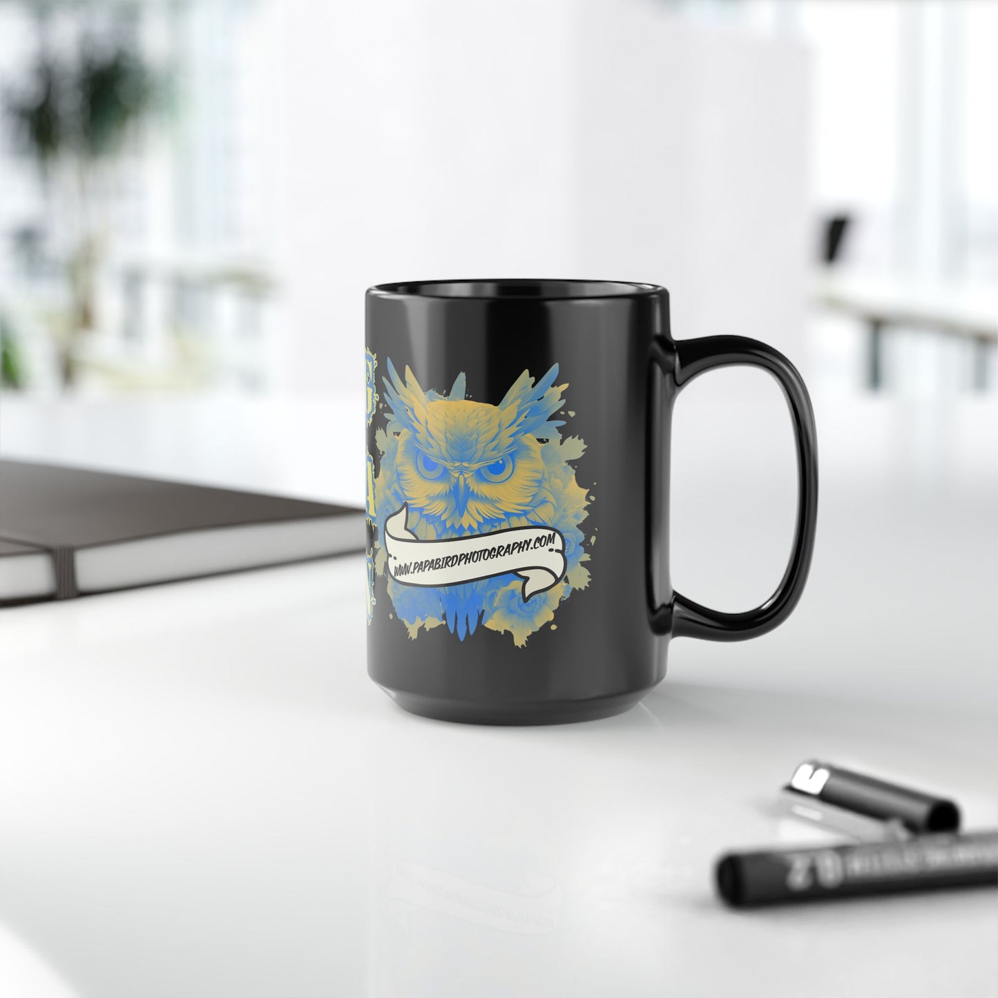 Papabird Photography Veteran Tribute Ceramic Coffee Mug