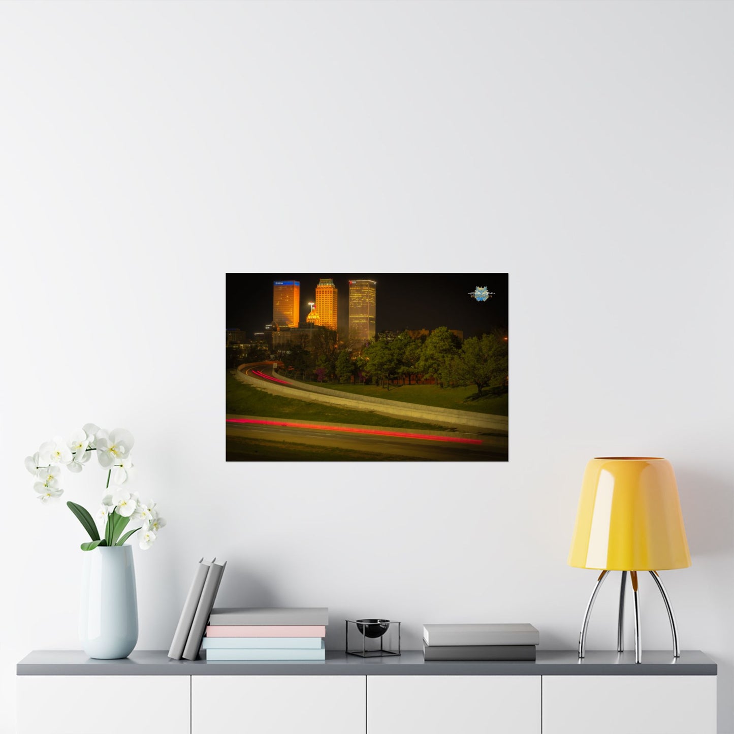 "Night Glow" Photo Poster