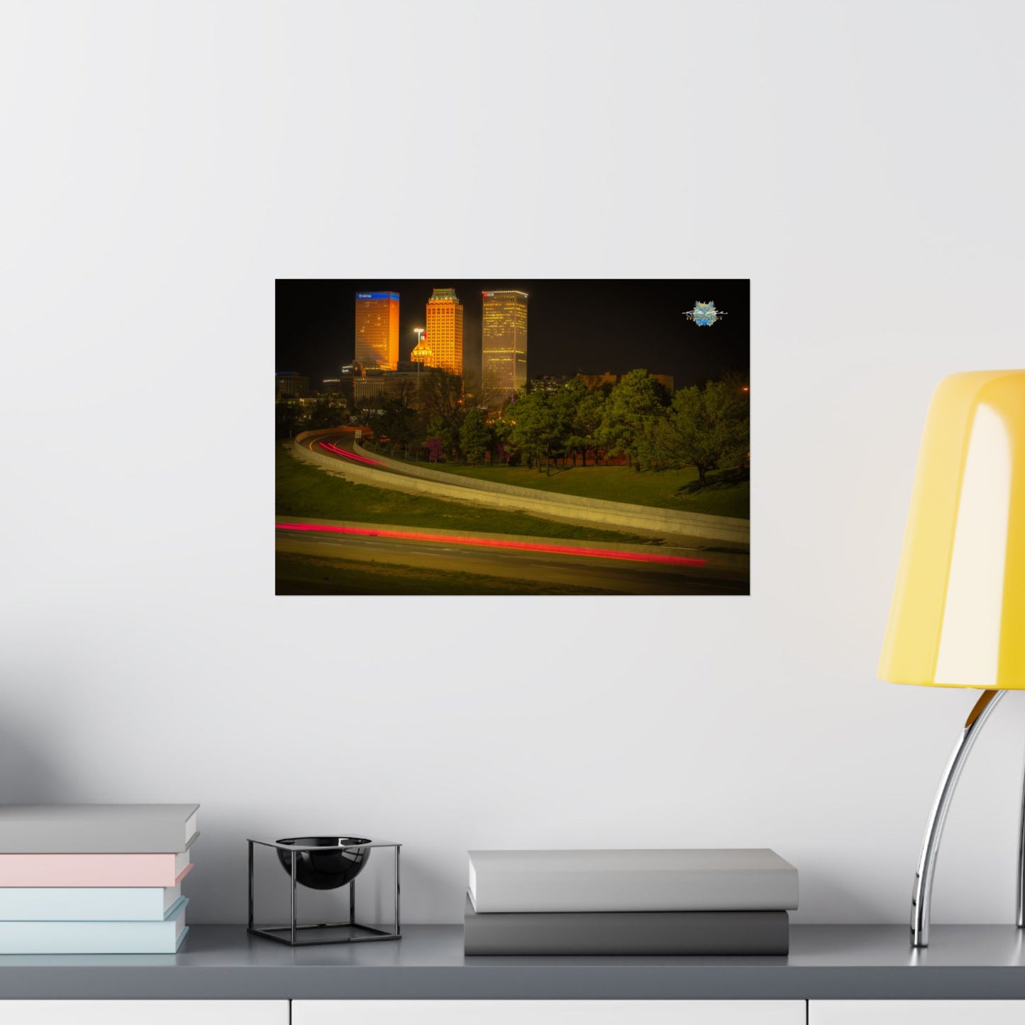 "Night Glow" Photo Poster