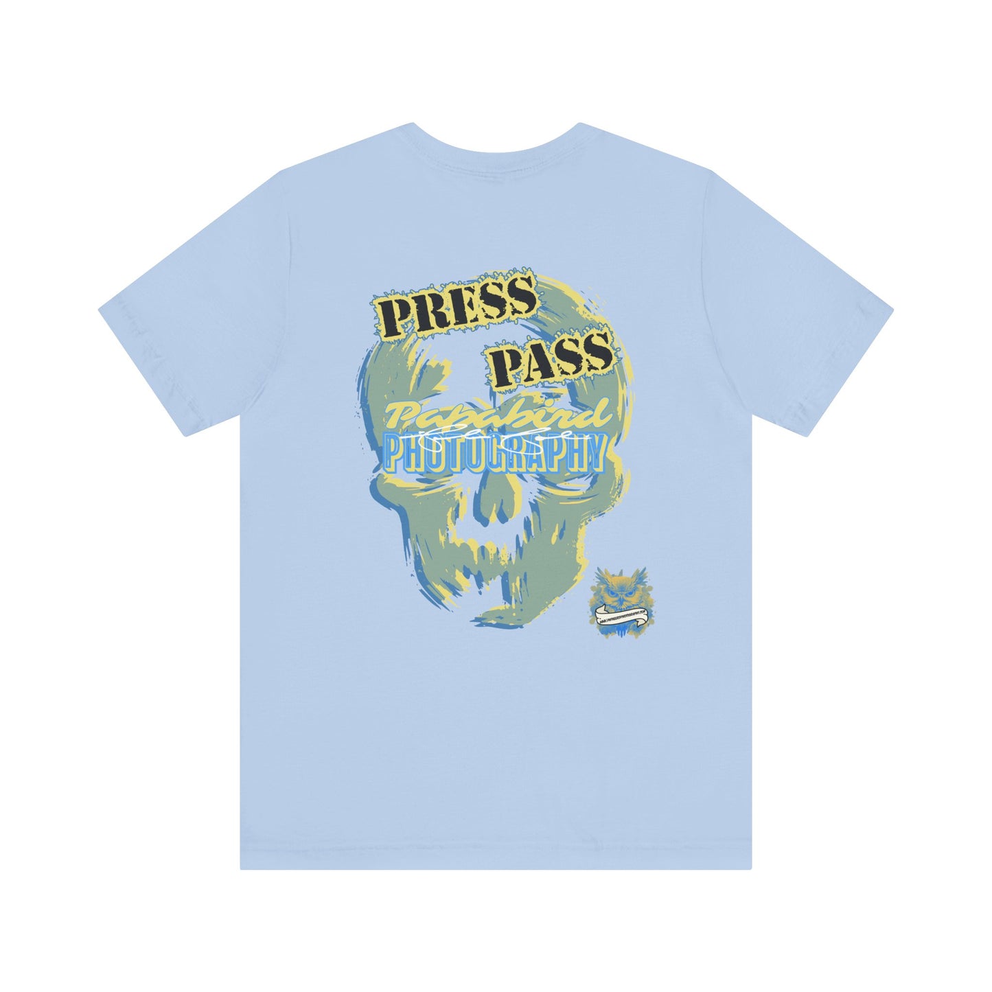 Papabird Photography Press Pass Graphic Tee