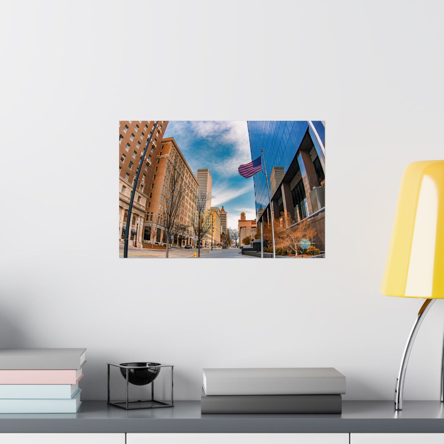 "Downtown Colors" Photo Poster