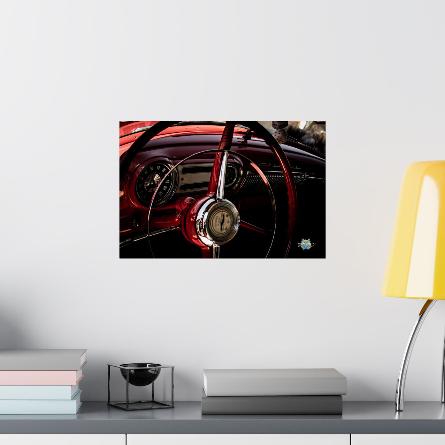 "Drive Time – Classic Red" Photo Poster