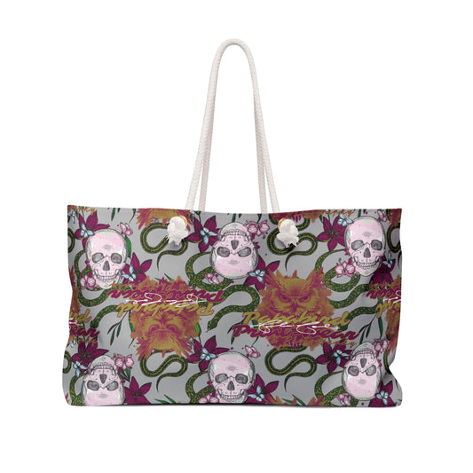 Papabird "Floral Venom" Weekender Tote Bag