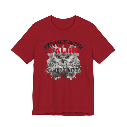 "Visuals with Valor" Graphic T-Shirt 1.1 "The Heart Behind Papabird Photography"