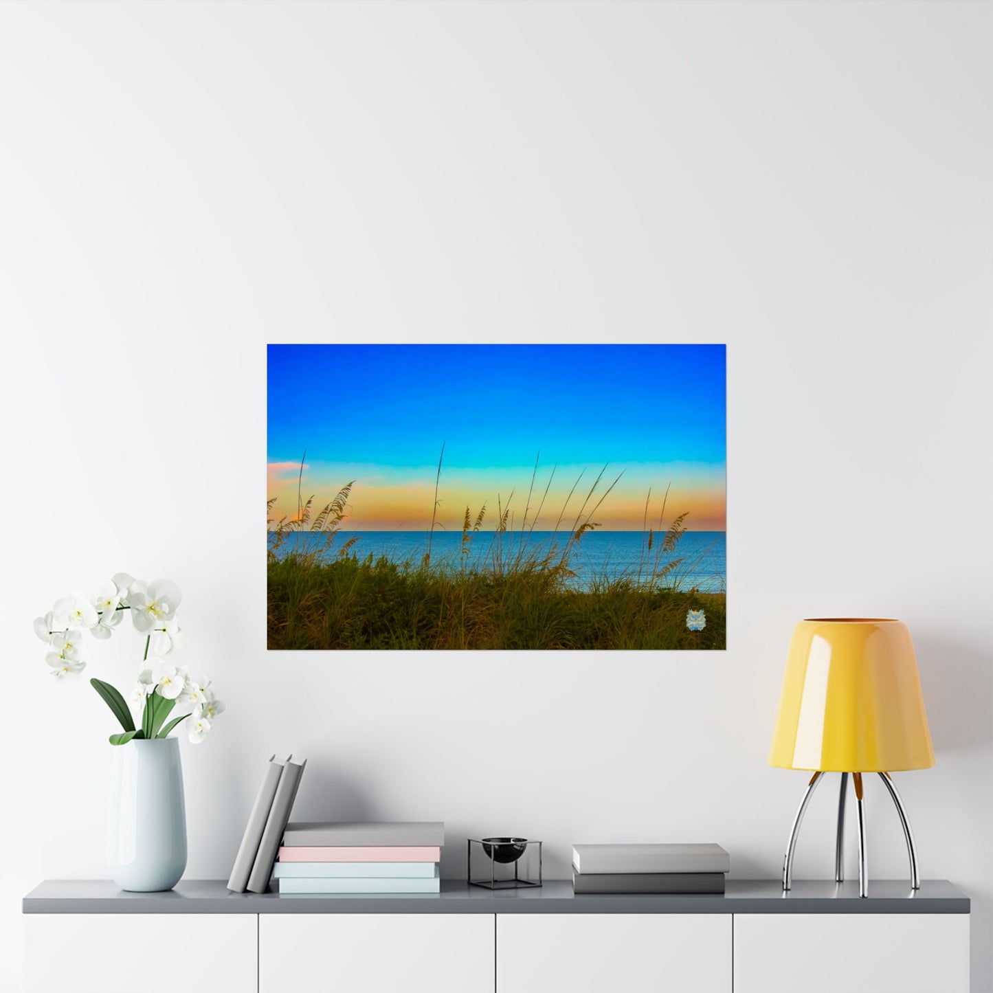 "Coastal Tranquility" Photo Poster