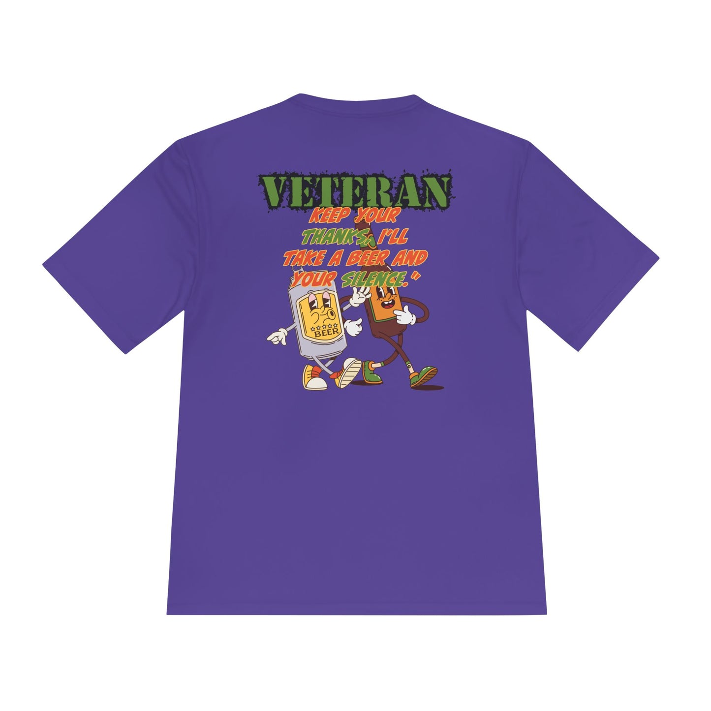 Veteran Beer & Silence” Graphic Tee