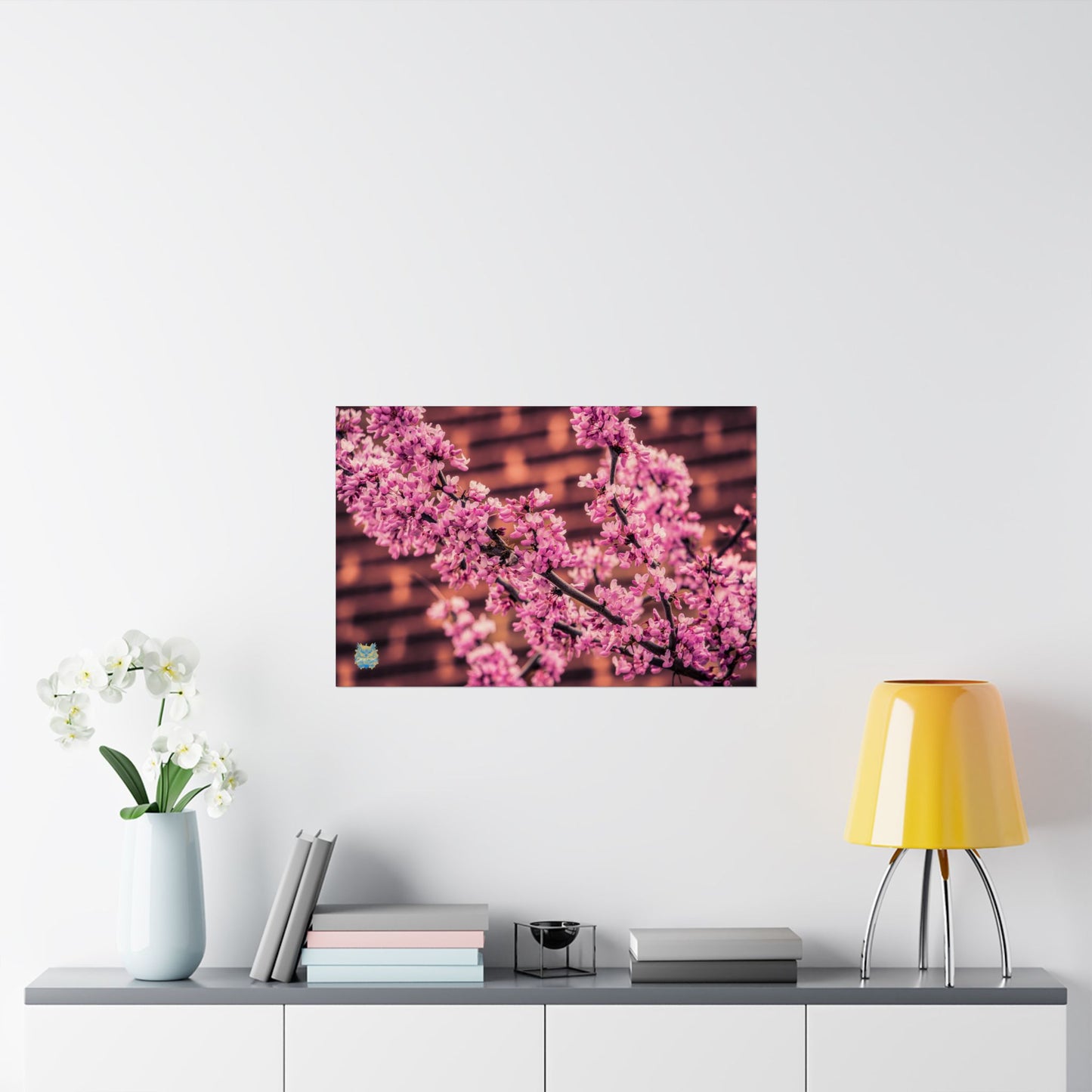 "Blush in Bloom" Redbud Photo Poster