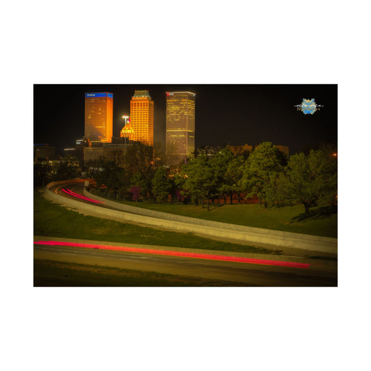 "Night Glow" Photo Poster