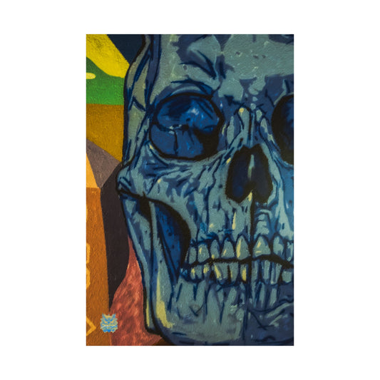 "Urban Skull" Photo Poster