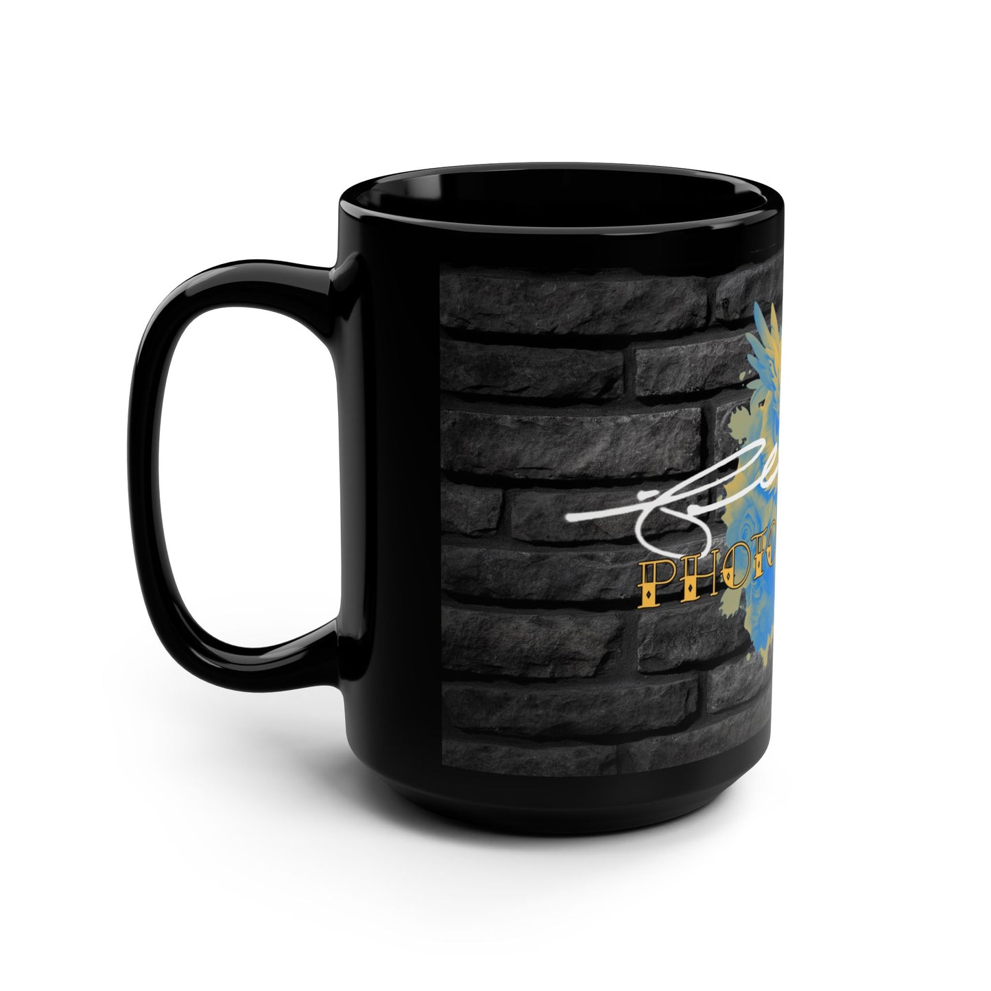 "The Nestie Noggin" Papabird Photography Logo 15oz Coffee Cup