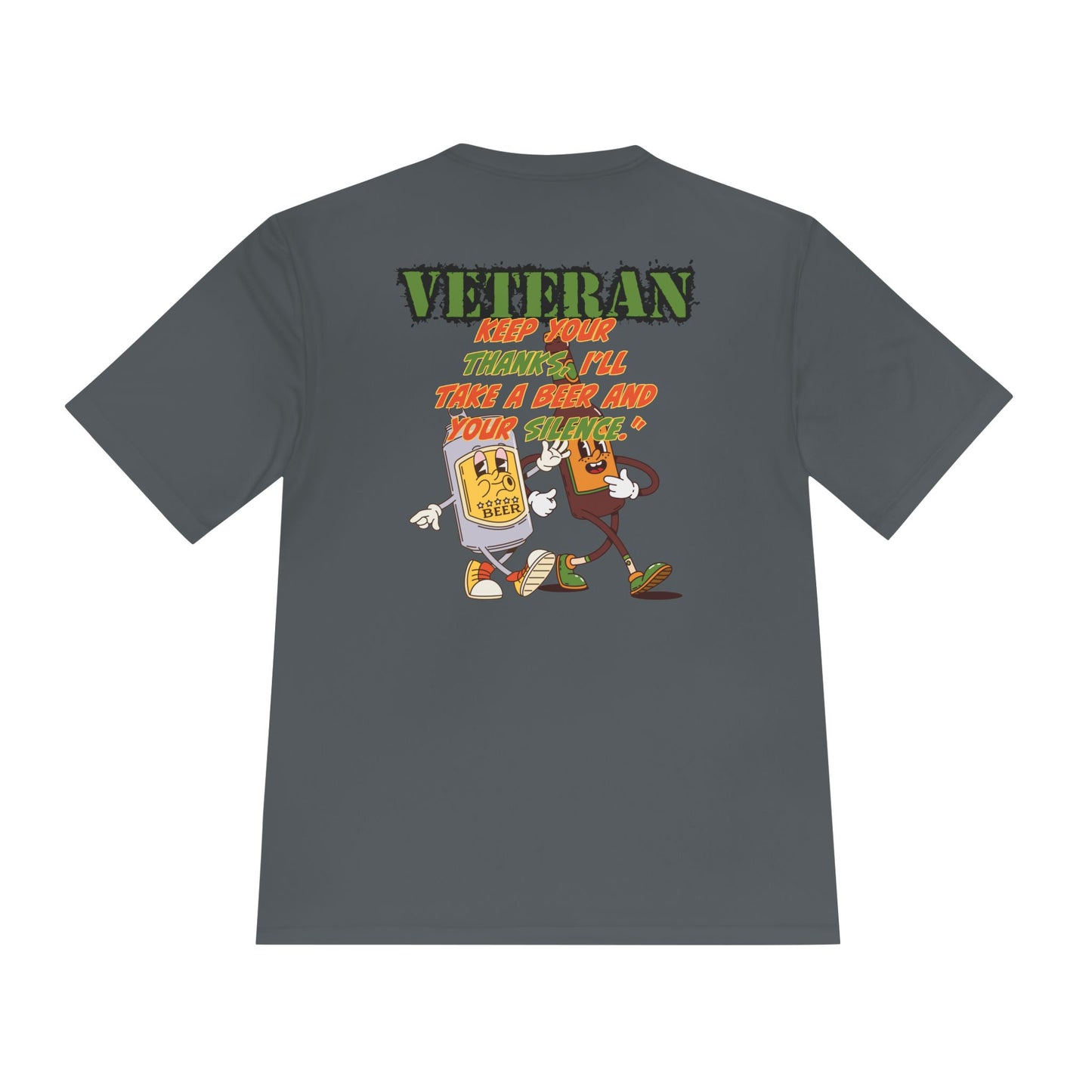 Veteran Beer & Silence” Graphic Tee