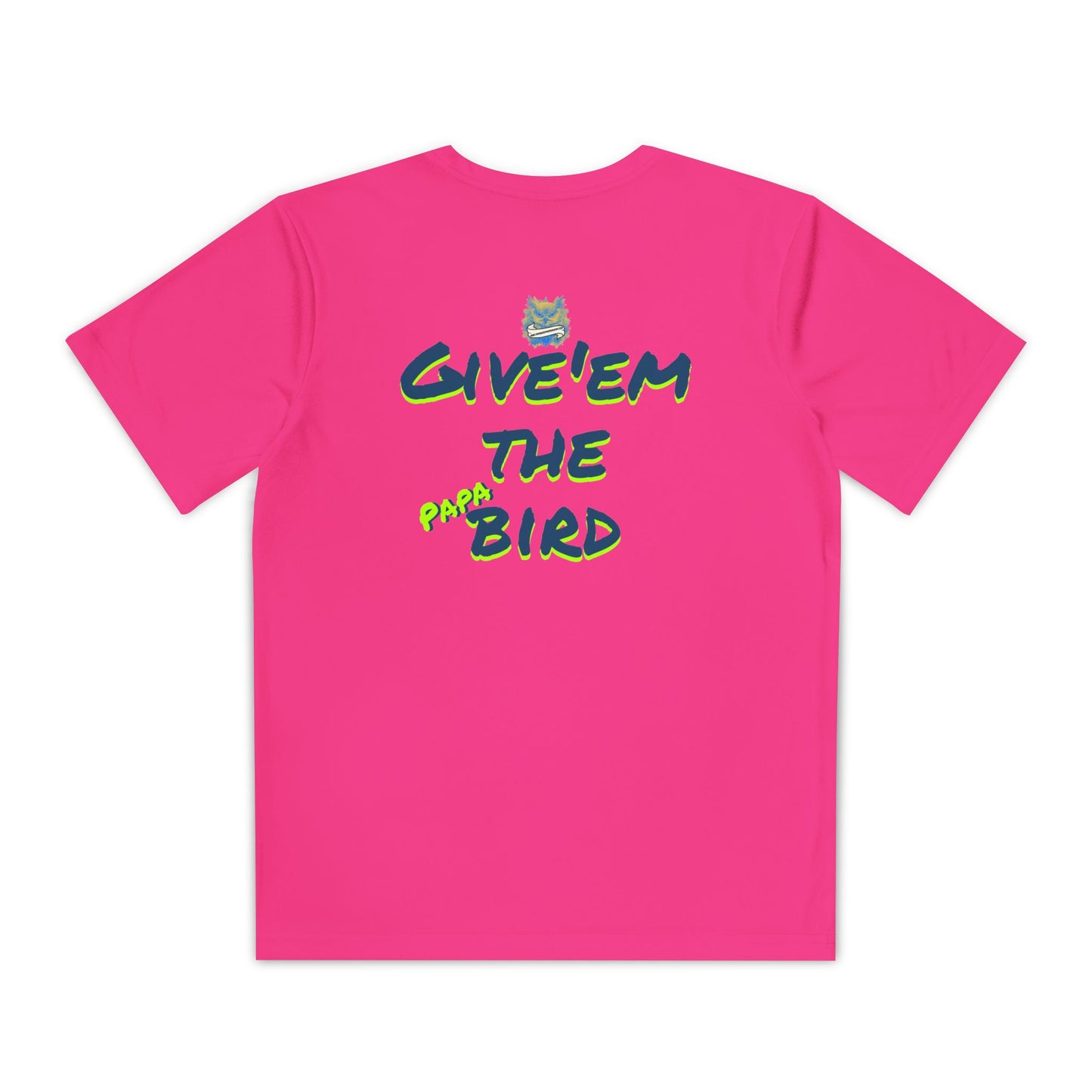 Papabird Youth Tee – "Give'em the 'PAPA' Bird" Edition