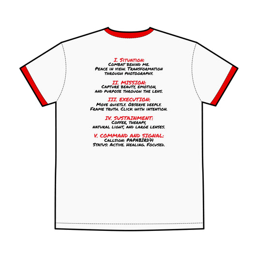 Papabird Photography Graphic Ringer Tee