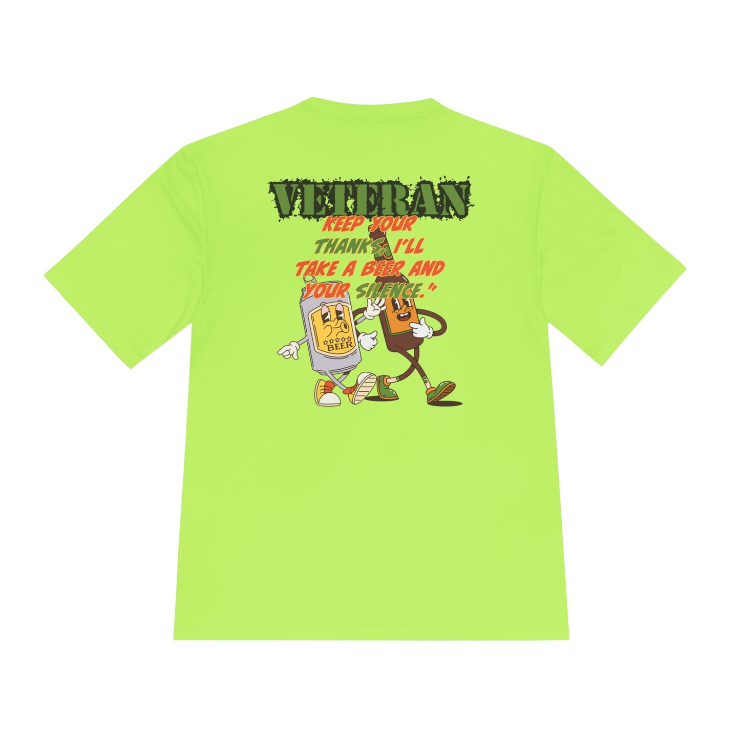 Veteran Beer & Silence” Graphic Tee