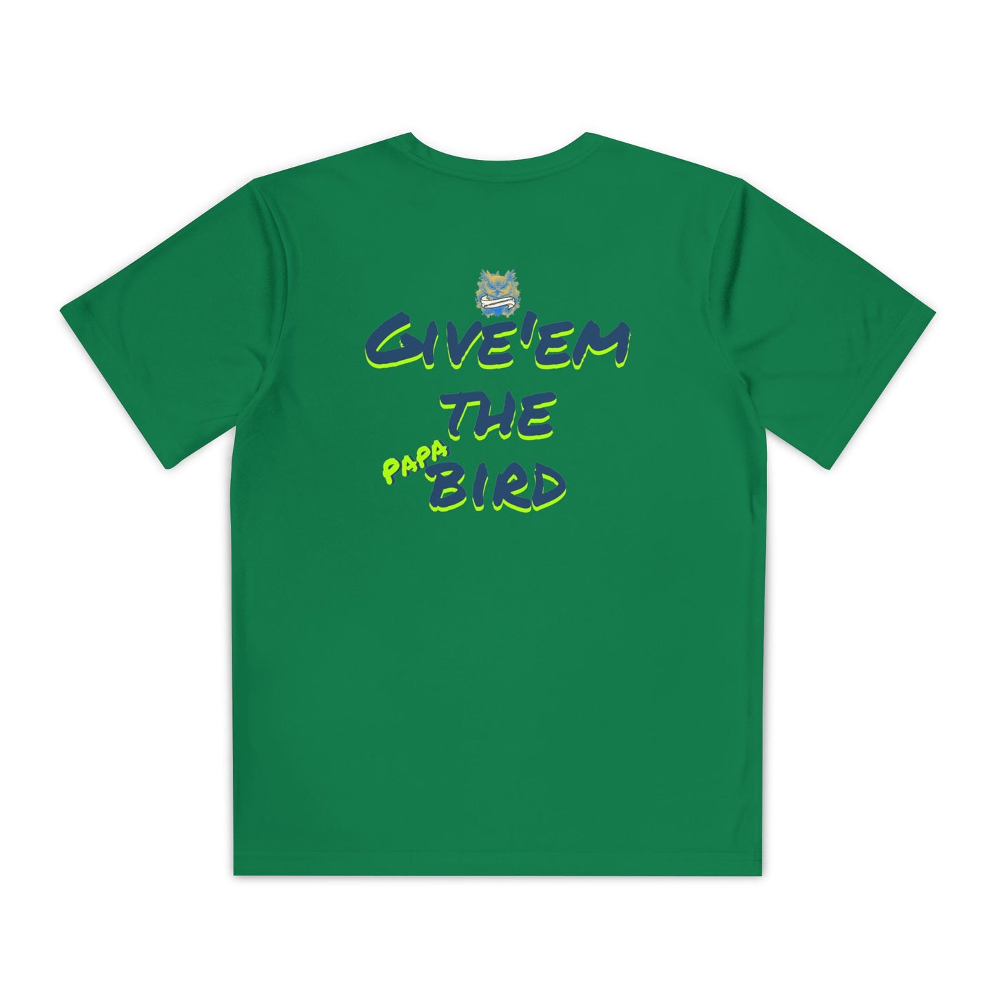 Papabird Youth Tee – "Give'em the 'PAPA' Bird" Edition