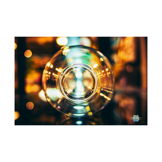 "Through the Glass" Photo Poster