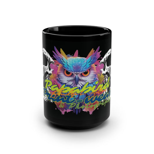"Papabird Skull" 15oz Coffee Cup