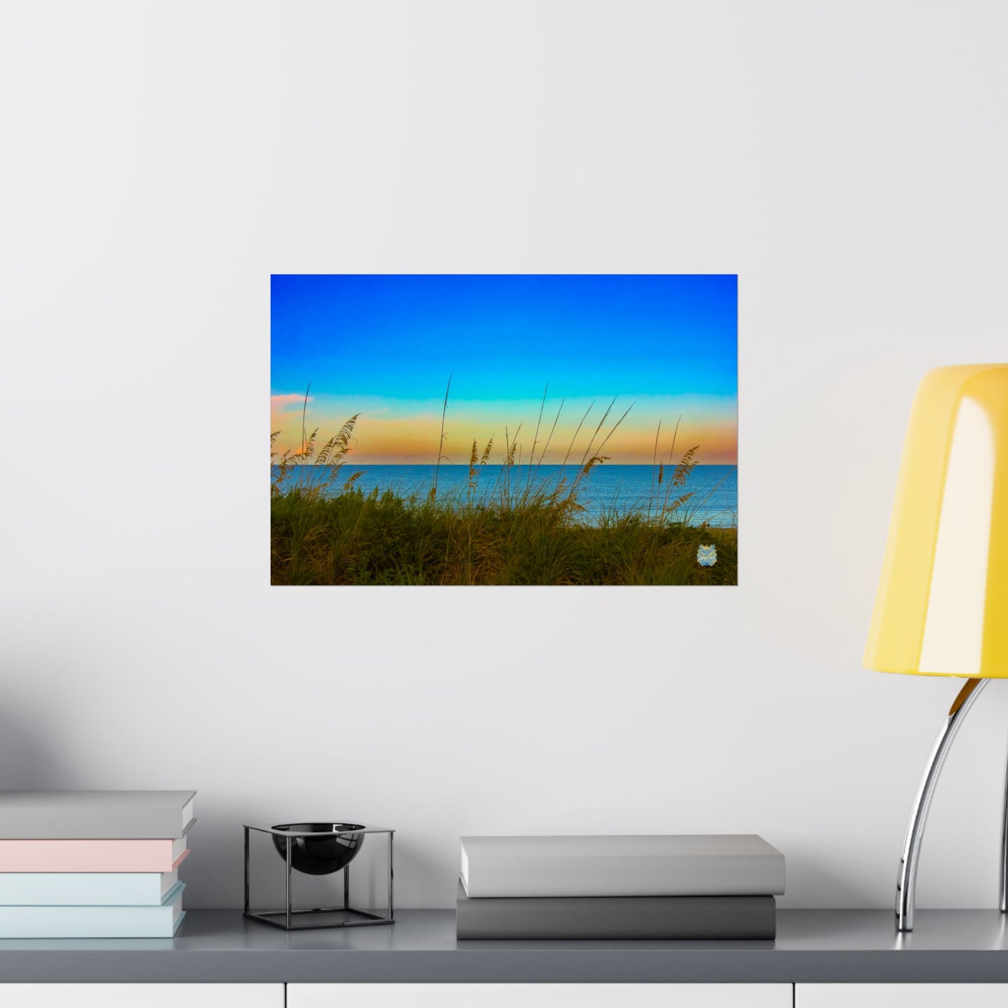 "Coastal Tranquility" Photo Poster
