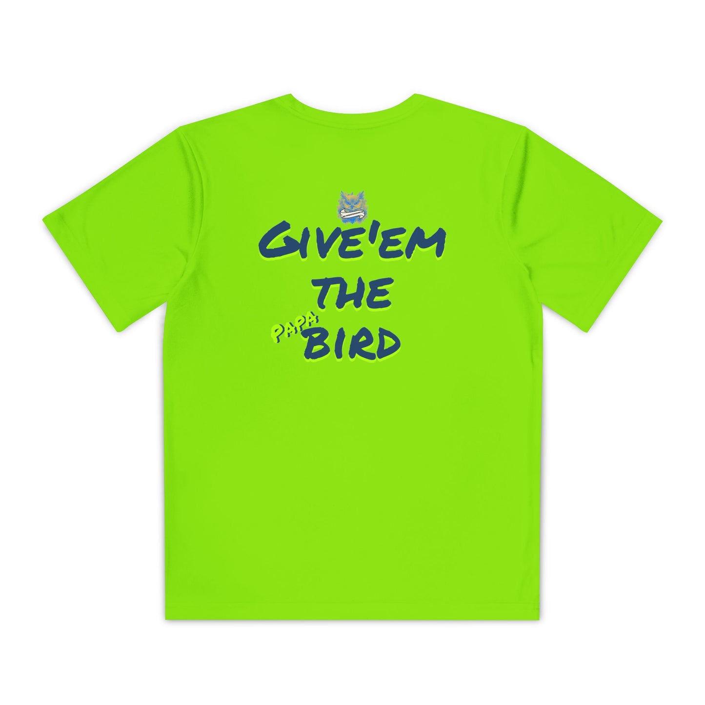 Papabird Youth Tee – "Give'em the 'PAPA' Bird" Edition