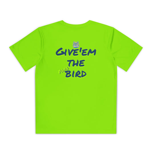 Papabird Youth Tee – "Give'em the 'PAPA' Bird" Edition