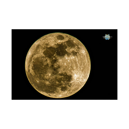 "Lunar Majesty" Photo Poster