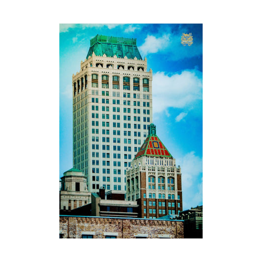"Tulsa Skyline Majesty" Photo Poster