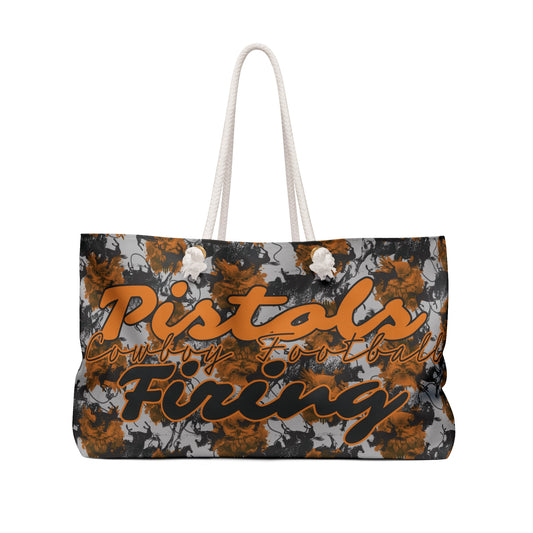 Papabird “Pistols Firing” Weekender Tote