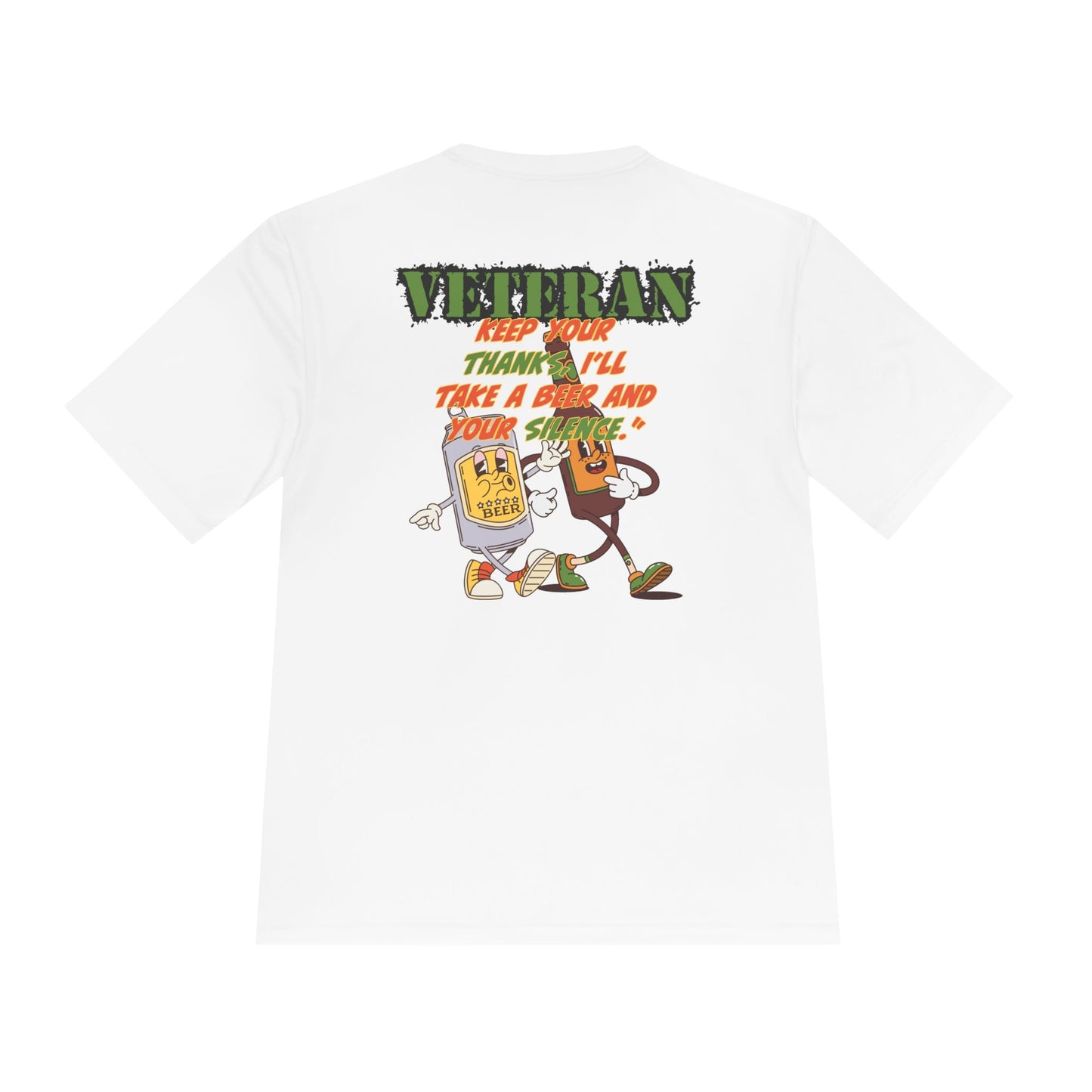 Veteran Beer & Silence” Graphic Tee