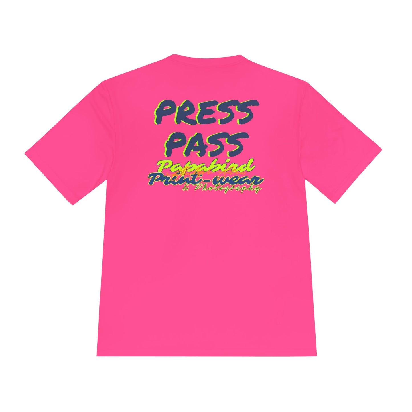 Papabird Photography Press Pass Graphic Tee