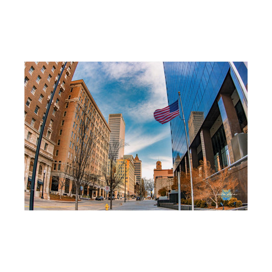 "Downtown Colors" Photo Poster