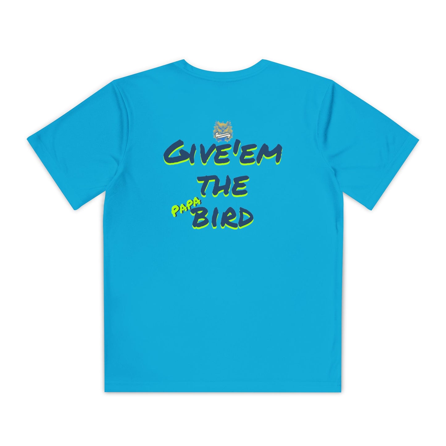 Papabird Youth Tee – "Give'em the 'PAPA' Bird" Edition