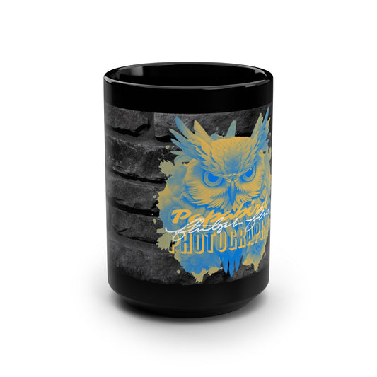 "The Nestie Noggin 2" Papabird Photography Logo 15oz Coffee Cup