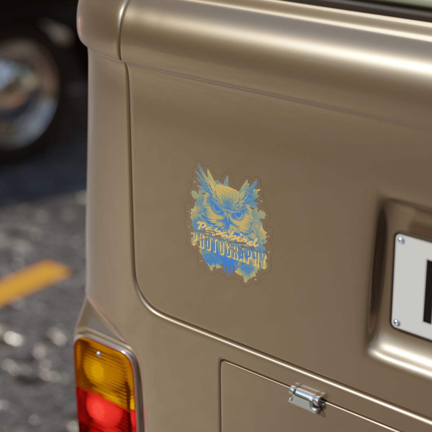 Papabird Photography Logo Die Cut Sticker