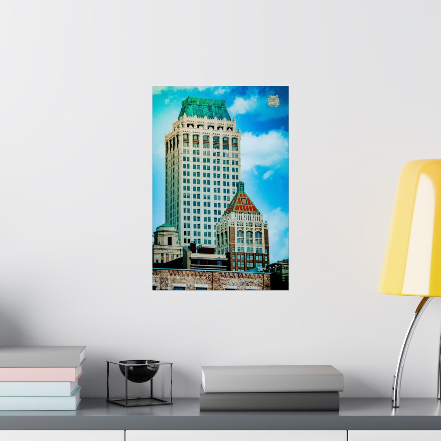"Tulsa Skyline Majesty" Photo Poster