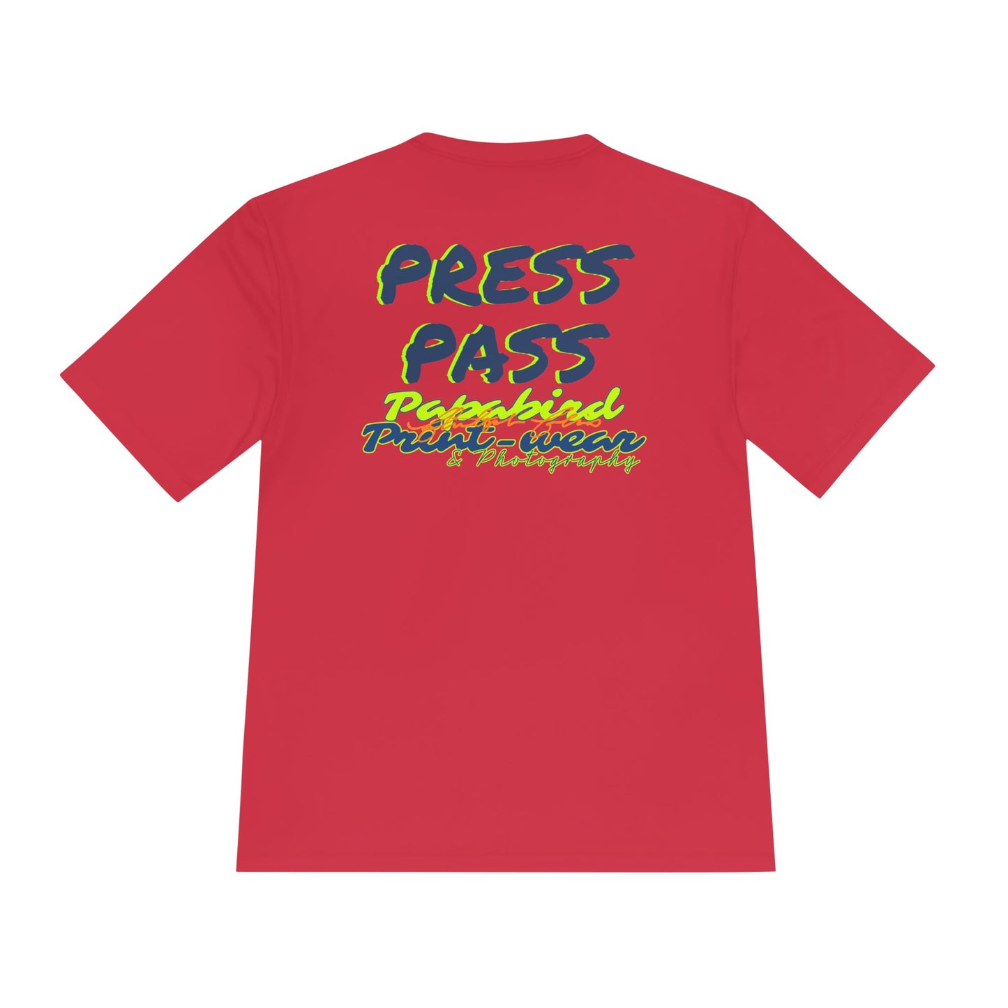 Papabird Photography Press Pass Graphic Tee