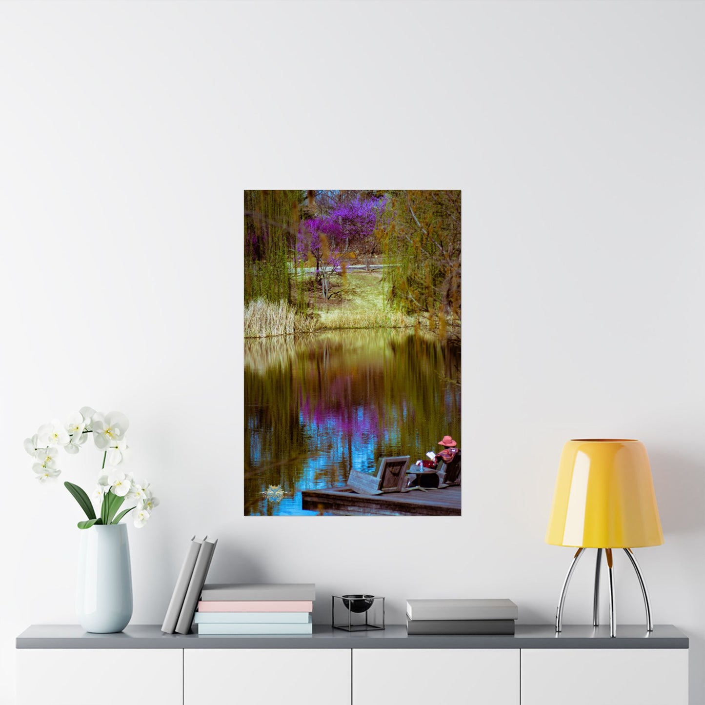 "Spring Reflections" Photo Poster