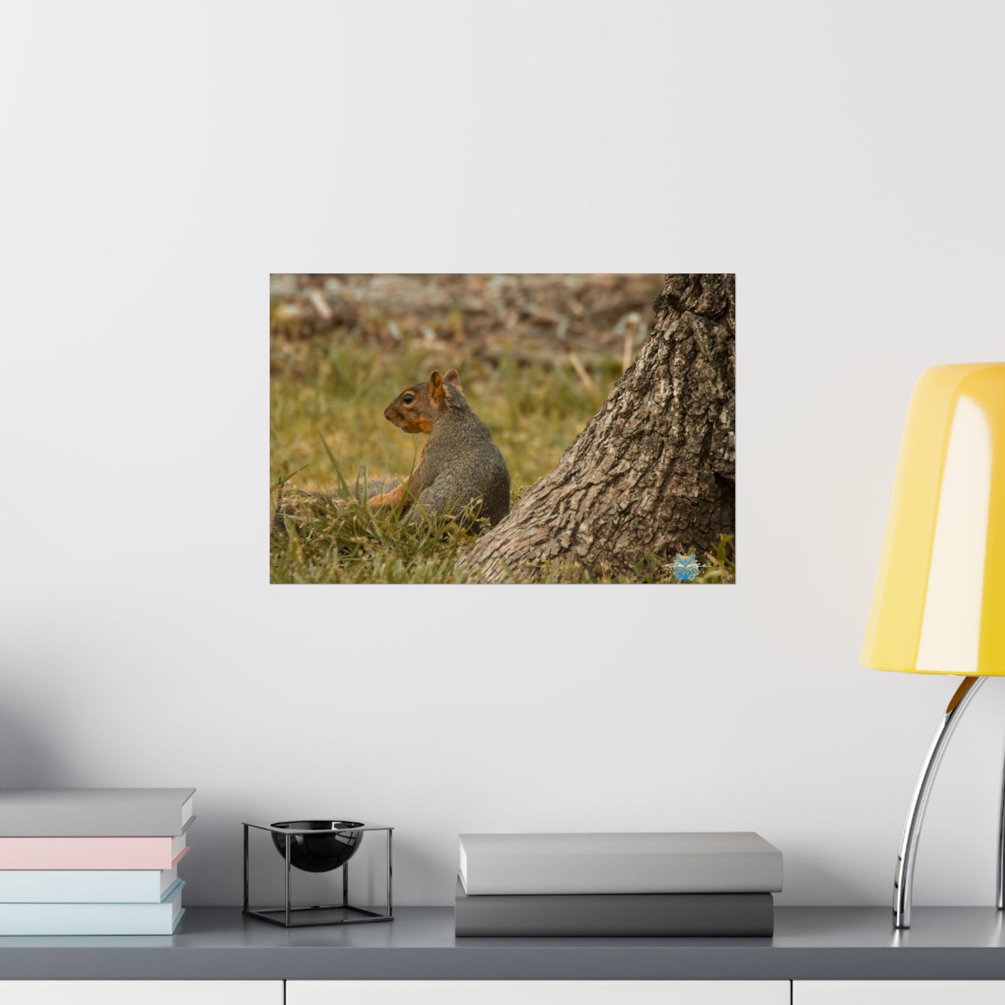 "Stillness Under the Tree" Photo Poster