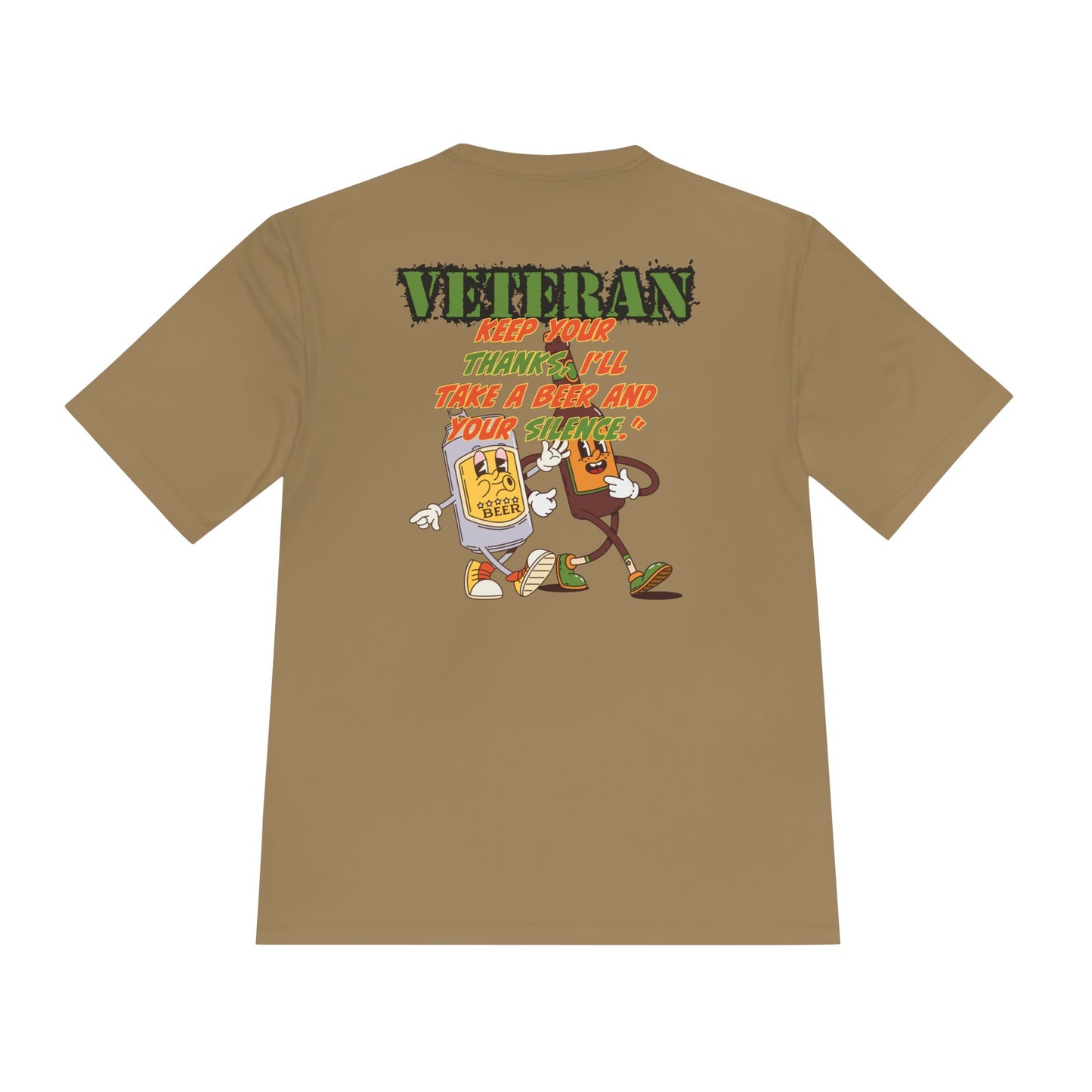 Veteran Beer & Silence” Graphic Tee