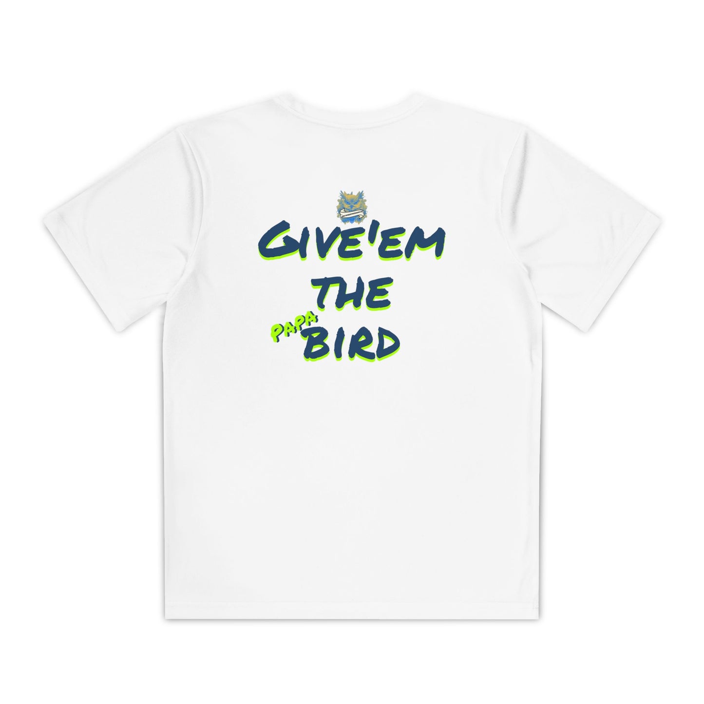 Papabird Youth Tee – "Give'em the 'PAPA' Bird" Edition