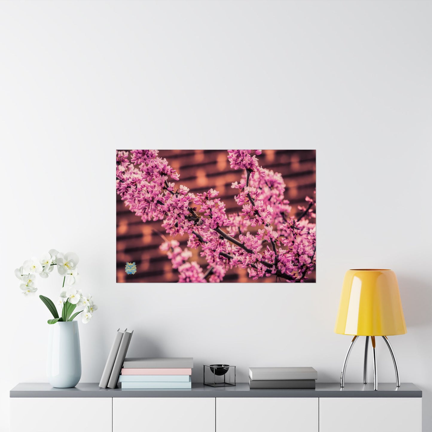 "Blush in Bloom" Redbud Photo Poster