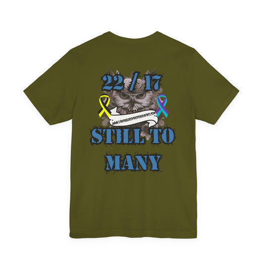 Veteran Suicide/TBI/PTSD Awareness Graphic Tee