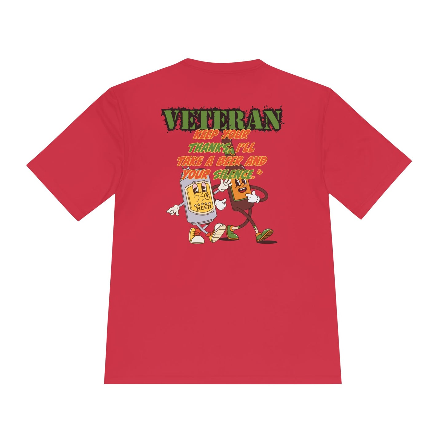 Veteran Beer & Silence” Graphic Tee